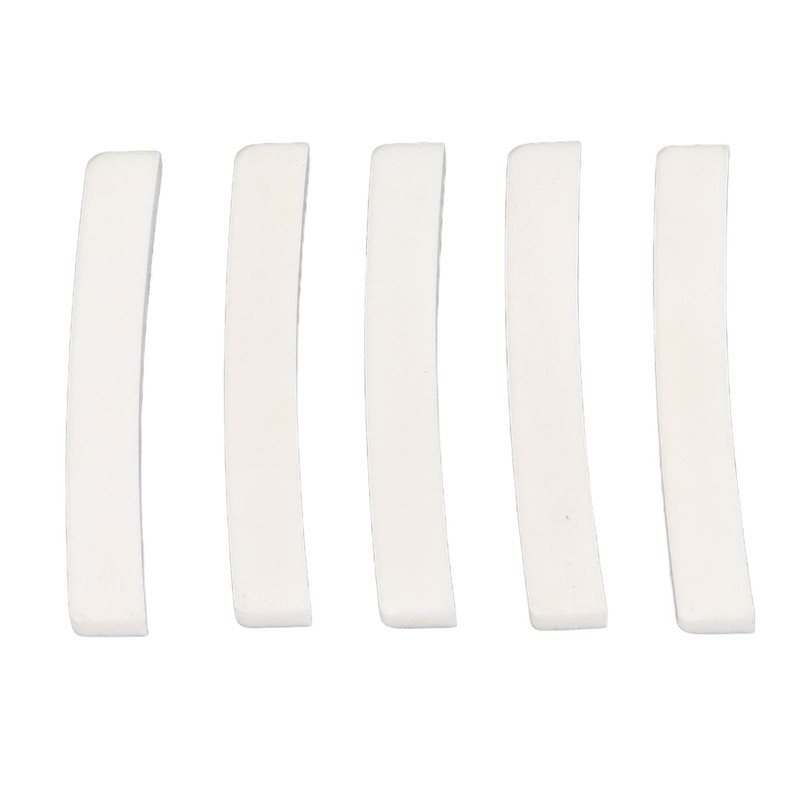 5PCS Bone Guitar Nut Durable Classical Acoustic Guitar Bone String