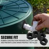 ZTTM 3/4-Inch Threaded Rubber Grommets for Rain Barrel Drain and