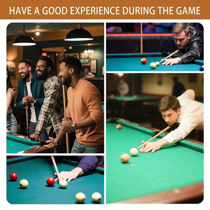 10 Pcs Billiard Cue Tips 10mm Leather Screws with Brass