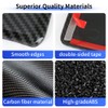 LUNQIN Car Center Console Gear Shift Knob Trim Cover for