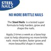 Steel Nails Hardener with Keratin, Calcium and Garlic