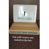 NeatSeat NIB Neat Seat Disposable Toilet Seat Cover Dispenser Sanitor