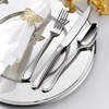 40-Piece Silverware Set with Drawer Organizer Tray, HaWare Stainless Steel