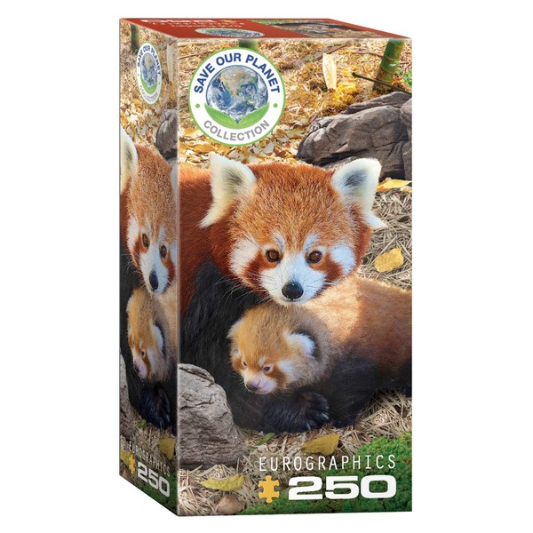 EuroGraphics Red Pandas 250-Piece Puzzle