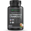 Organic Activated Coconut Charcoal Capsules, For Gas and Bloating..Non-Gmo,Vegan