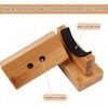 AHANDMAKER Baseball Bat Display Stand, Set of 2 Baseball Bat