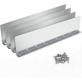 4 Pcs Gutter Valley Splash Guard,Straight Rain Diverter Roofing Gutter Guards,Rain Drip Gutter Guard for House Shingle Roofs Corner(Straight Style)