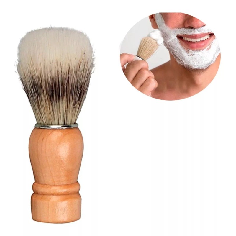 Mafab Kit 3pz Cuidado De Barba Cepillo - Porta Navaja