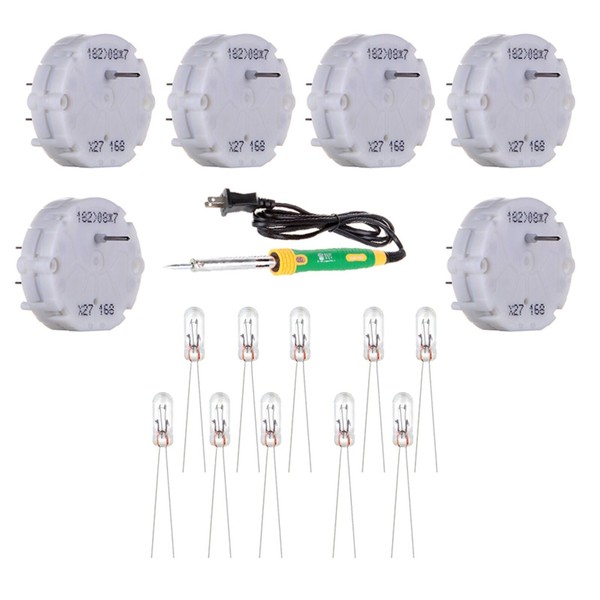 LBRST X27.168 Stepper Motors Repair Kit w/Warm White 4.7mm Light