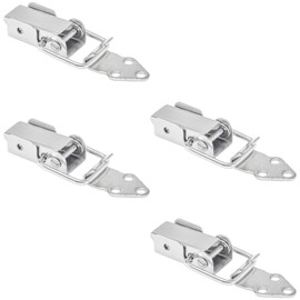 4 PCS Toggle Latches,Case Clasp Lock,304 Stainless Steel Small Clasps for Toolbox