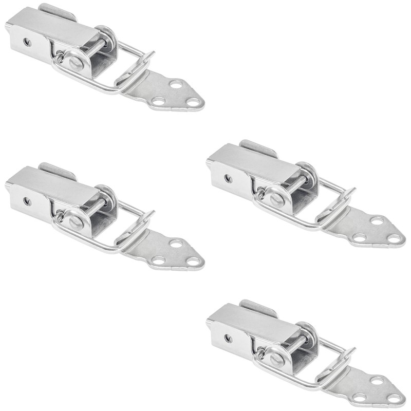 4 PCS Toggle Latches,Case Clasp Lock,304 Stainless Steel Small Clasps