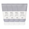 Happy Bath White Clay Pore Cleansing Foam 150g x4 /