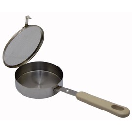 Takagi Cafe Pan, Silver, 10.8 x 4.4 x 1.8 inches (27.5 x 11.3 x 4.6 cm)