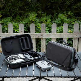 ZEVORO Carrying Case for DJI Flip, Portable Protective Shoulder Bag for DJI Flip Accessories, Support 3 Batteries, RC 2/RC-N3 Remote Controller