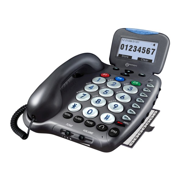 Ampli550 - Amplified Telephone with Talking Caller ID and Talking Keys