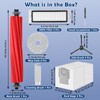 Replacement Accessories Kit Compatible with Roborock Qrevo MaxV, Qrevo S,
