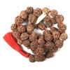 Rudraksha mala Beads necklace Rudraksh Japa 5 Mukhi ( 5