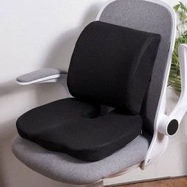 Berry Shoe Soft Memory Foam Chair Cushion Cushion Back Cushion Functional Latex Waist Car VJ-Memory Chair Cushion-Velvet Gray / 베리슈  푹신한 메모리폼 의자 쿠션 방석 등쿠션 기능성 라텍스 허리 자동차 VJ-메모리의자쿠션-벨벳그레이