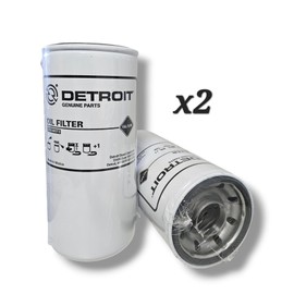 Detroit Series 60 Filter Kit with 2 spin-on Fuel Filters 23530573 x2, 23530706, 23530707