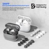 Galaxy Buds3 Pro Multi-Flange Eartips(White, Large)