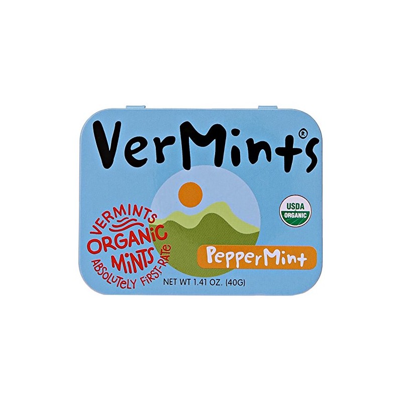 VerMints All Natural Peppermint Candy, 1.41 oz