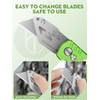 Utility Knife, BIBURY Upgraded Version Heavy Duty Box Cutter, Pocket