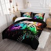 Smell Sunshine Kids Comforter Set Gamepad Baseball Printed Pattern Bedding