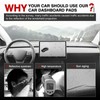 Autorder Dashboard Cover Mat for 2023-2025 2026 Nissan Ariya Accessories