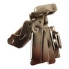 Full Overlay Cabinet Hinge, 35mm, 190-Degree, Steel BZP, Slide-On Cruciform