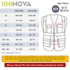UNINOVA High Visibility Safety Vest - Multi Pockets Reflective Mesh