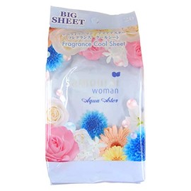 Samourai Woman Aqua Aster Fragrance Cool Sheet, Samurai Woman, Aqua Aster Scent, 20 Sheets (x1)