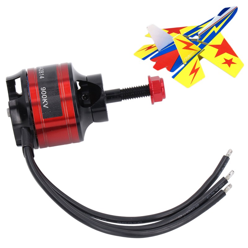 QAA2814‑900KV RC Brushless Motor 6S Plane Motor 14 Poles High