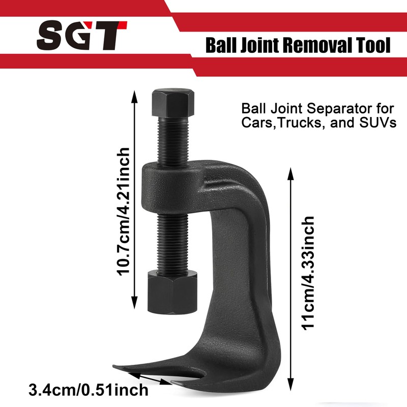 SGT Ball Joint Separator, Universal Ball Joint Puller with Lower