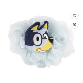 Bluey BRAND NEW BLUEY BATH POUF EXFOLIATING LOOFAH SPONGE SOAP