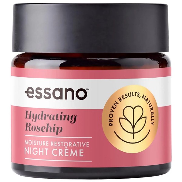 Essano Hydrating Rosehip Moisture Restorative Night Crème 50g