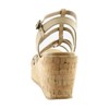 Blowfish Malibu Women's Bahamas Flat Sandal, Cashew, 8
