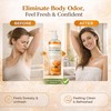 Persimmon Body Wash for Odor Control – Natural Deodorizing Soap