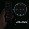 Unbranded New Double Side QWERTY Keyboard LED Backlight Remote XRT500