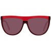 Emilio Pucci Unisex Adult EP0087 71F 60 Sunglasses, Red (Bordeaux),