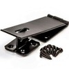 Garden Mile 4" Heavy Duty Black Safety Hasp & Latch Staple Shed Lock Hut Gate Pad Lock Garden Security Outdoor Locking Tool