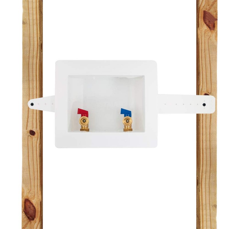 Eastman 60250 Center Drain Washing Machine Outlet Box 1/2" Crimp