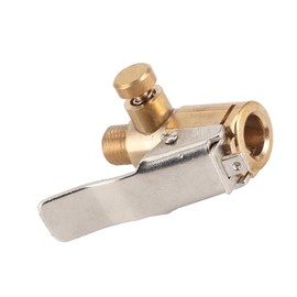 Automotive Tire Inflator Compressors Tire Inflator Chuck Tyre Quick Inflation Clip Clamp Connector for Car Motorcycle With American Valve Tire Inflator Chuck Tire Air Chuck Quick Connect