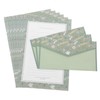 DOITOOL 1 Set Retro Floral Writing Set with Envelopes Cultural