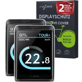 i-LEFANTE 2 Pack Kiox 500 (BHU3700) Display Protective Case E-Bike Screen Protector Transparent Bosch Kiox 500 Protection Shock and Scratch Protection E-Bike Accessories Set of 2