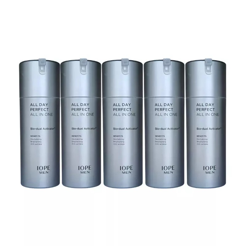 IOPE 아이오페 맨 올데이 퍼펙트 올인원 120ml(신형) 5개 IOPE Men