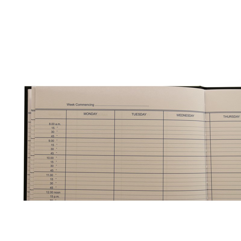 Exacompta - Ref T1197Z - Guildhall - Appointments Book, 104