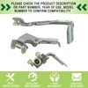 omoZone Right Sliding Door Roller Kit Upper & Middle &