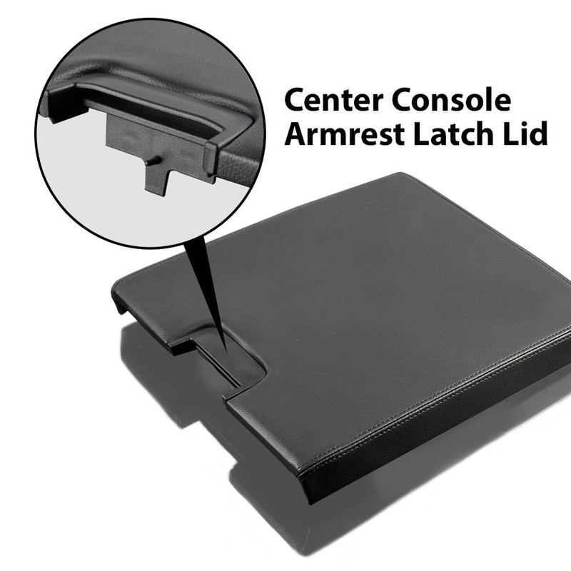 G-PLUS Center Console Armrest Latch Lid, Fit for Chevy Silverado