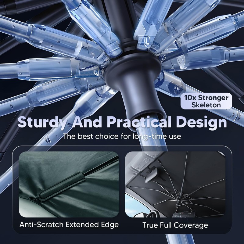 Car Sun Protection Windscreen Car Windscreen Parasol 80 x 140