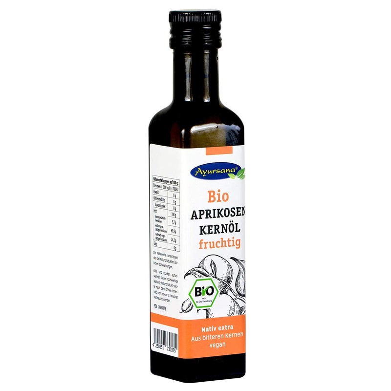 Ayursana - Organic Apricot Kernel Oil (250 ml)